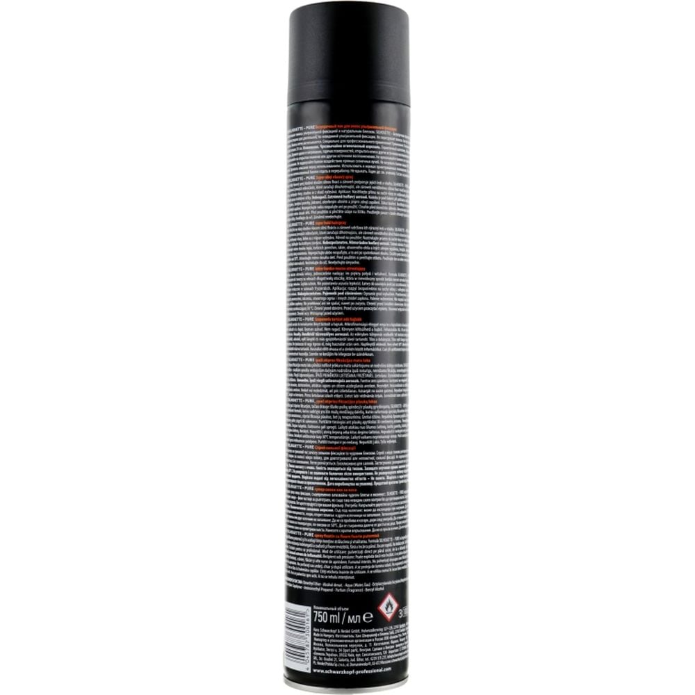 Лак для волос Schwarzkopf Professional Silhouette Hairspray Super Hold супер сильная фиксация 750 мл - фото 2