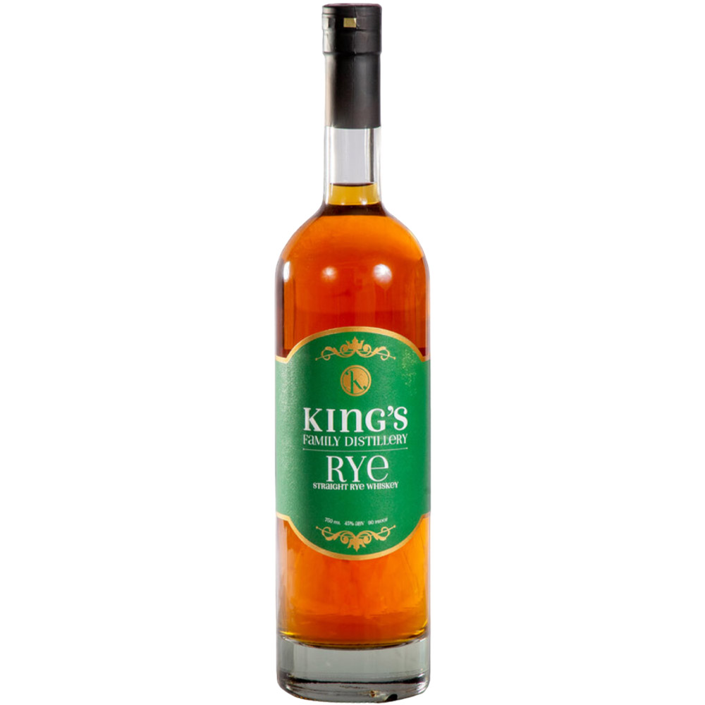 Виски King's Rye Tennessee Bourbon Whiskey 45% 0.75 л - фото 1