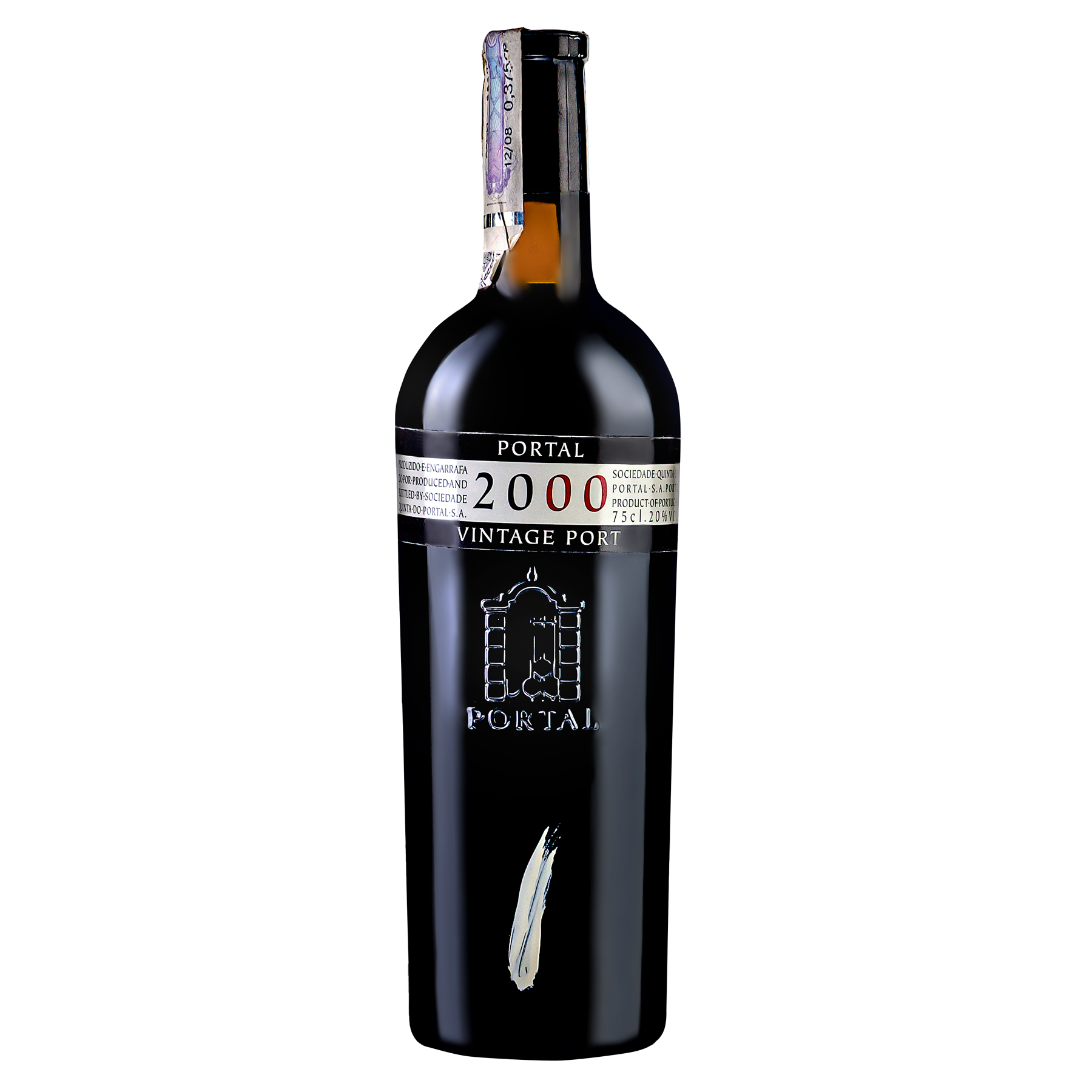 Вино Quinta do Portal Vintage Port, 2000, червоне, солодке, 20,1%, 0,75 л - фото 1