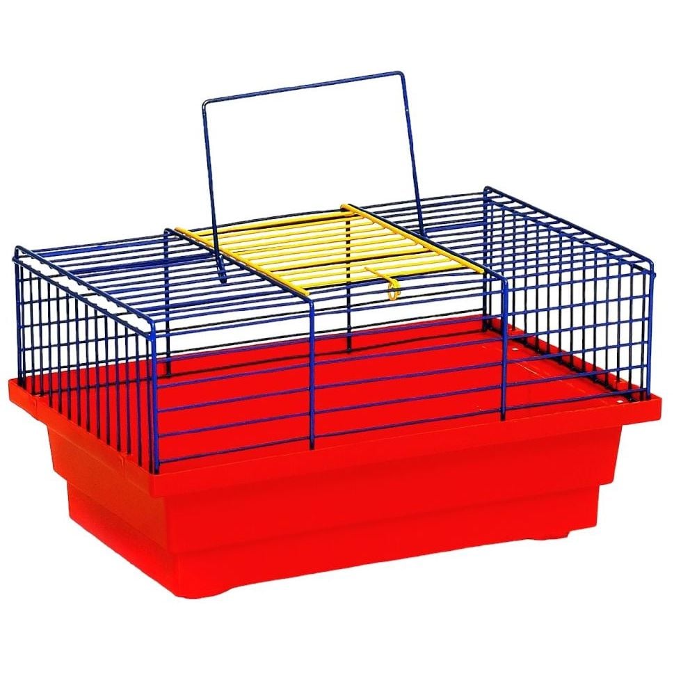 Клетка для грызунов Лорі Грызун, 28х18х15 см, краска, в ассортименте (К001) - фото 3