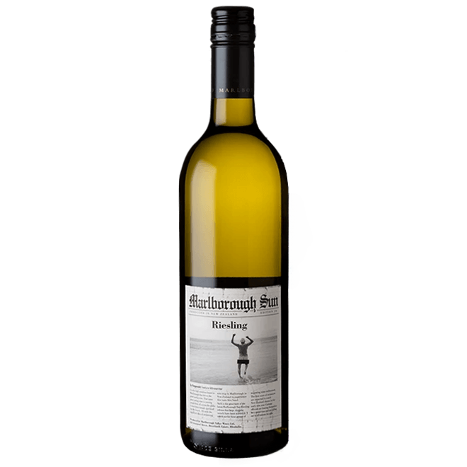 Вино Marlborough Sun Riesling, біле, напівсухе, 0,75 л - фото 1