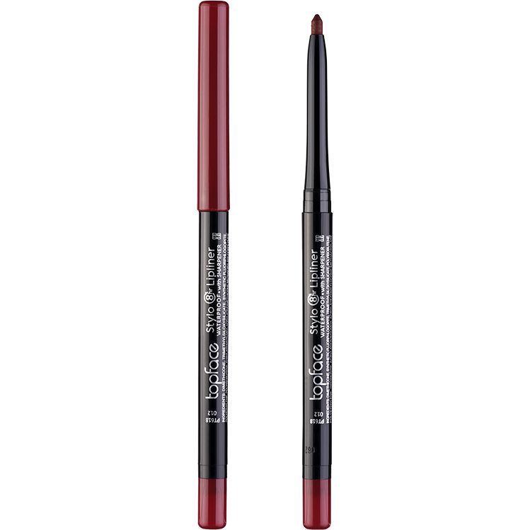 Карандаш для губ TopFace Stylo Lipliner PT618 тон 012 0.29 г - фото 2