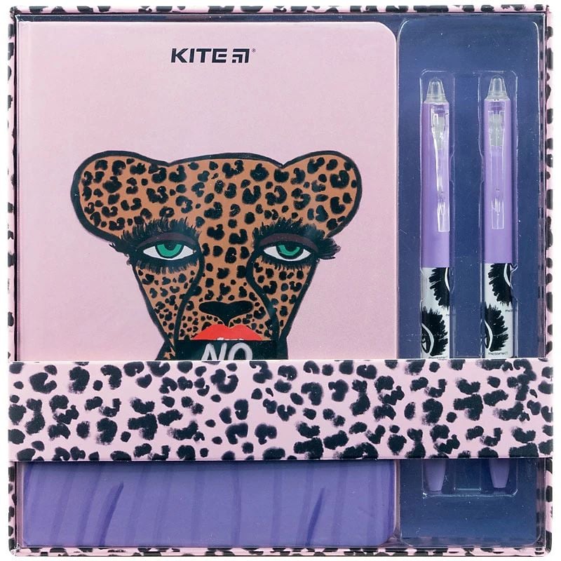 Набор подарочный Kite блокнот и 2 ручки (K21-499) - фото 1