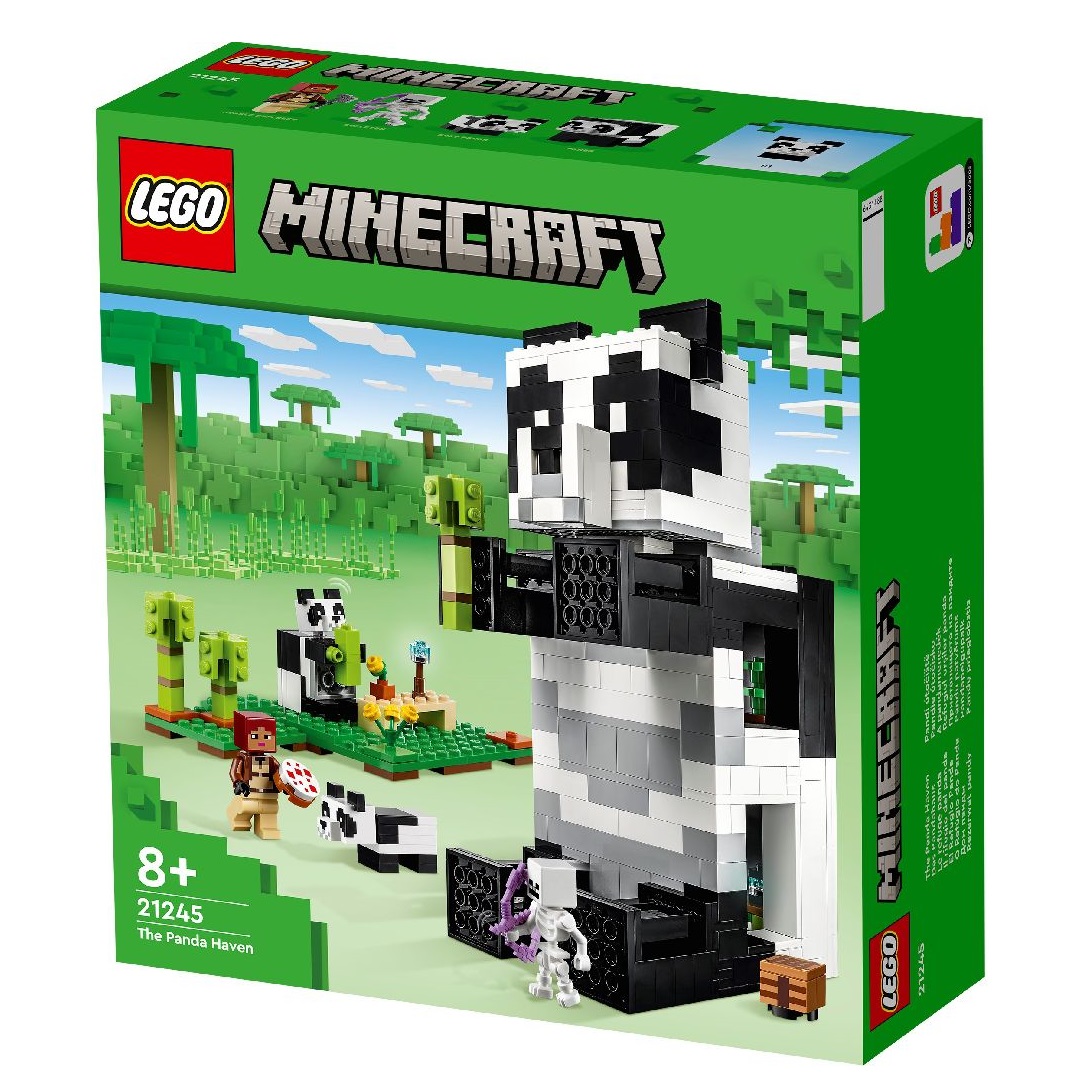 Конструктор LEGO Minecraft Поместье панды 553 деталей (21245) - фото 2