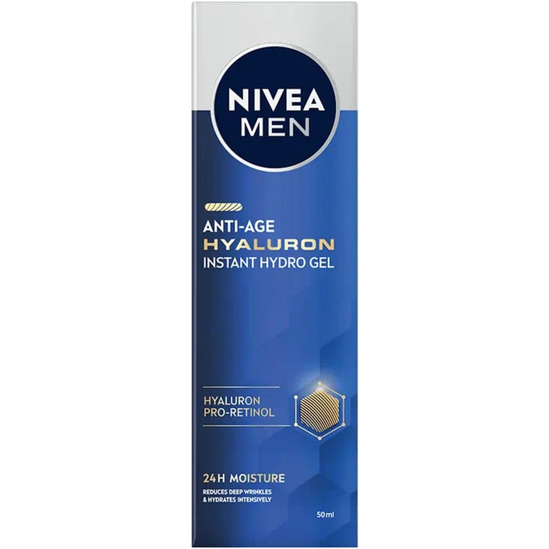 Антивозрастной гидрогель Nivea Men Hyaluron 50 мл (83997) - фото 3