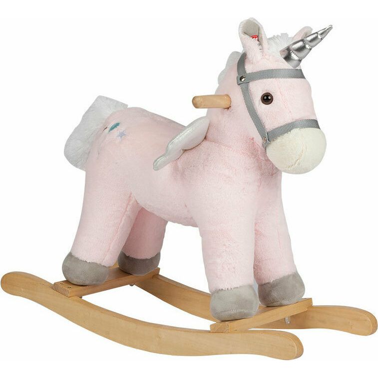 Качели детские FreeON с сиденьем конь розовый (4027) - фото 1