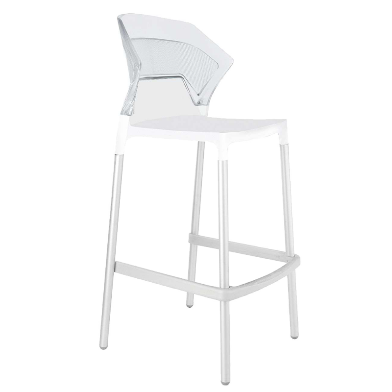 Барный стул Papatya Ego-S, белый (430999) - фото 1