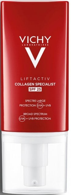 Антивозрастной крем-уход для коррекции морщин и контура лица Vichy LiftActiv Collagen Specialist SPF25, 50 мл - фото 2