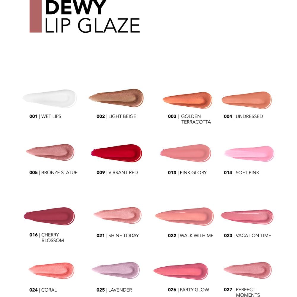 Блиск для губ Flormar Dewy Lip Glaze відтінок 16 (Cherry Blossom) 4.5 мл (8000019545570) - фото 6