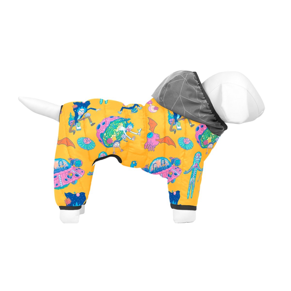 Фото - Одяг для собак Waudog Комбінезон для собак  Clothes, Рік та Морті 3, S32 
