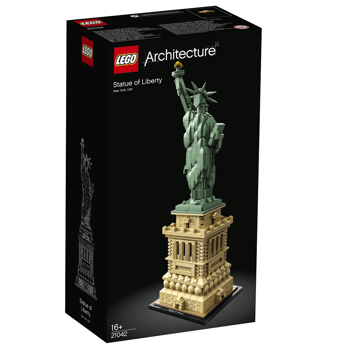 Конструктор LEGO Architecture Статуя Свободи, 1685 деталей (21042) - фото 1