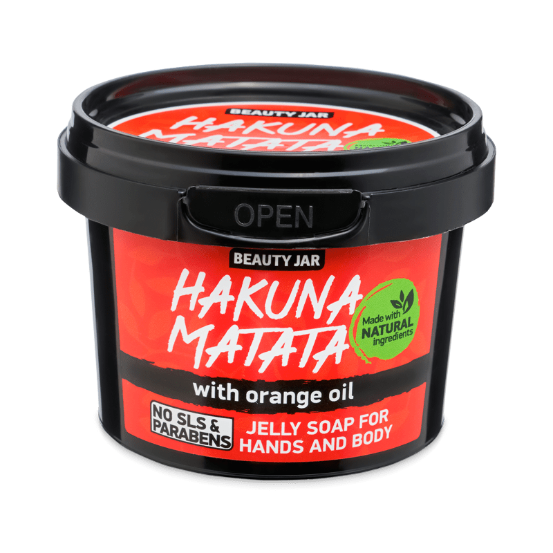 Гелеве мило для рук і тіла Beauty Jar Hakuna Matata, 130 мл - фото 1