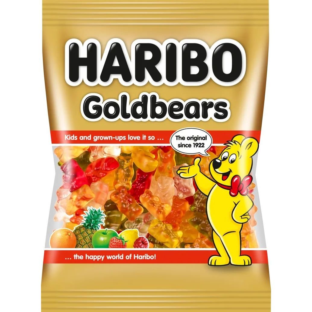 Желейные конфеты Haribo Goldbears Золотые Мишки, 150 г - фото 1