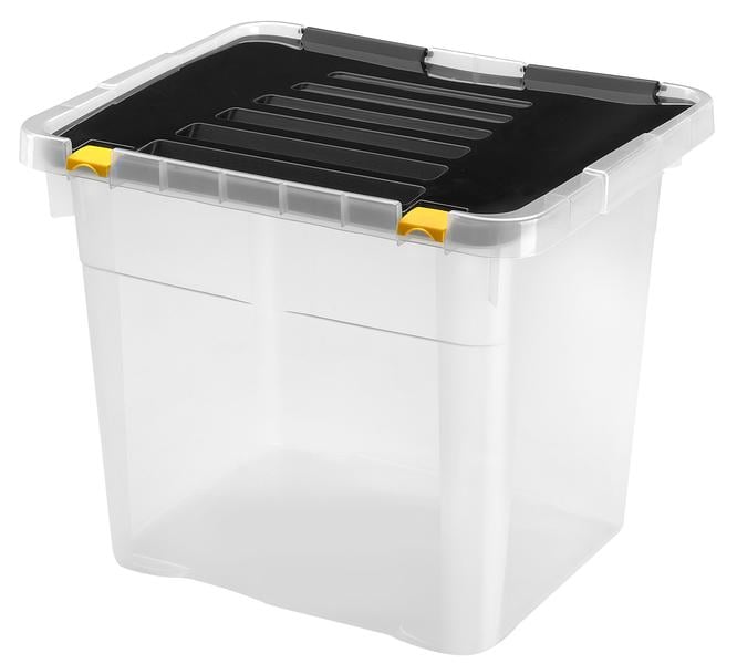 Ящик пластиковий з кришкою Heidrun One, 36 л, 43х35х35,5 см (654) - фото 3
