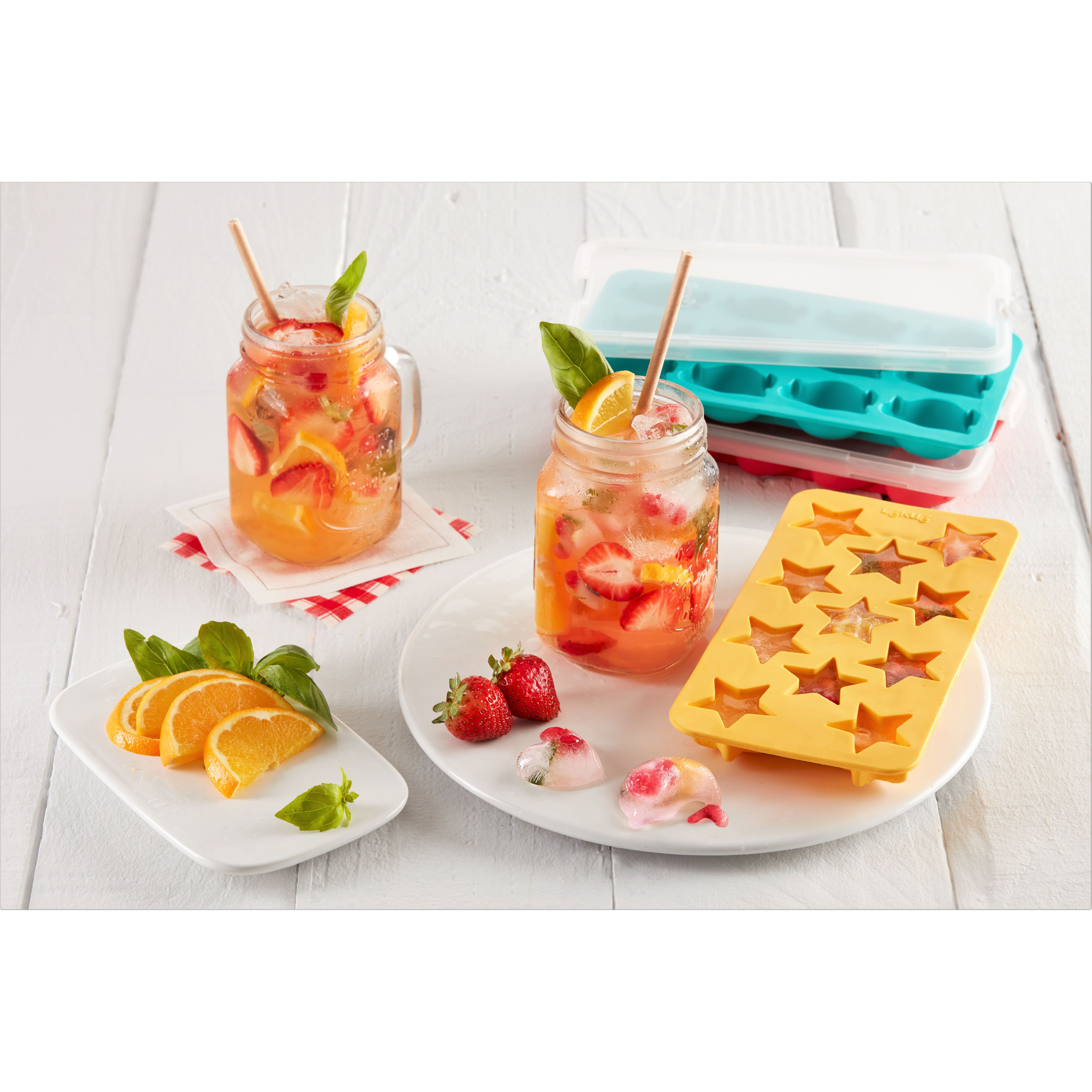 Форма для льоду Lekue Ice & Ice Trays зірки 22х11 см (882425) - фото 3