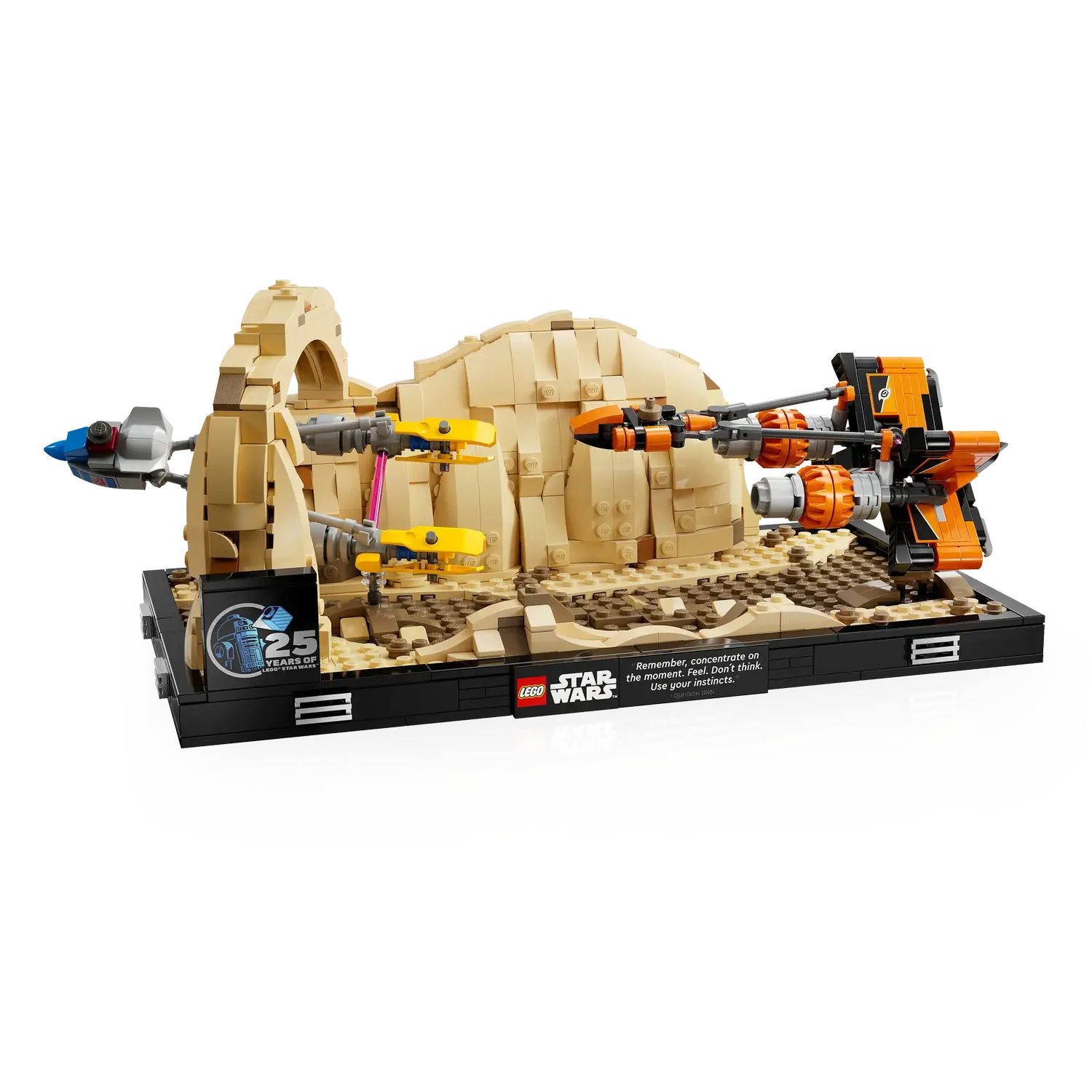 Конструктор LEGO Star Wars Діорама Mos Espa Podrace 718 деталей (75380) - фото 4