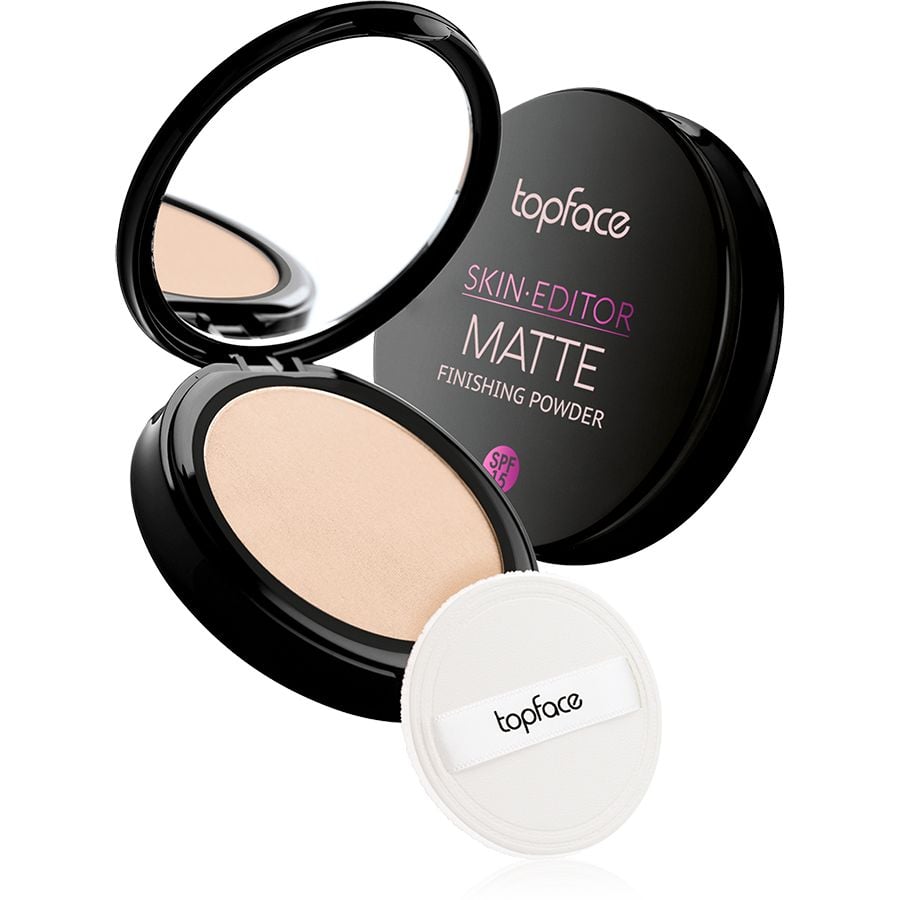 Пудра компактна TopFace Skin Editor Matte Finishing Powder PT263 відтінок 02, 10 г - фото 1