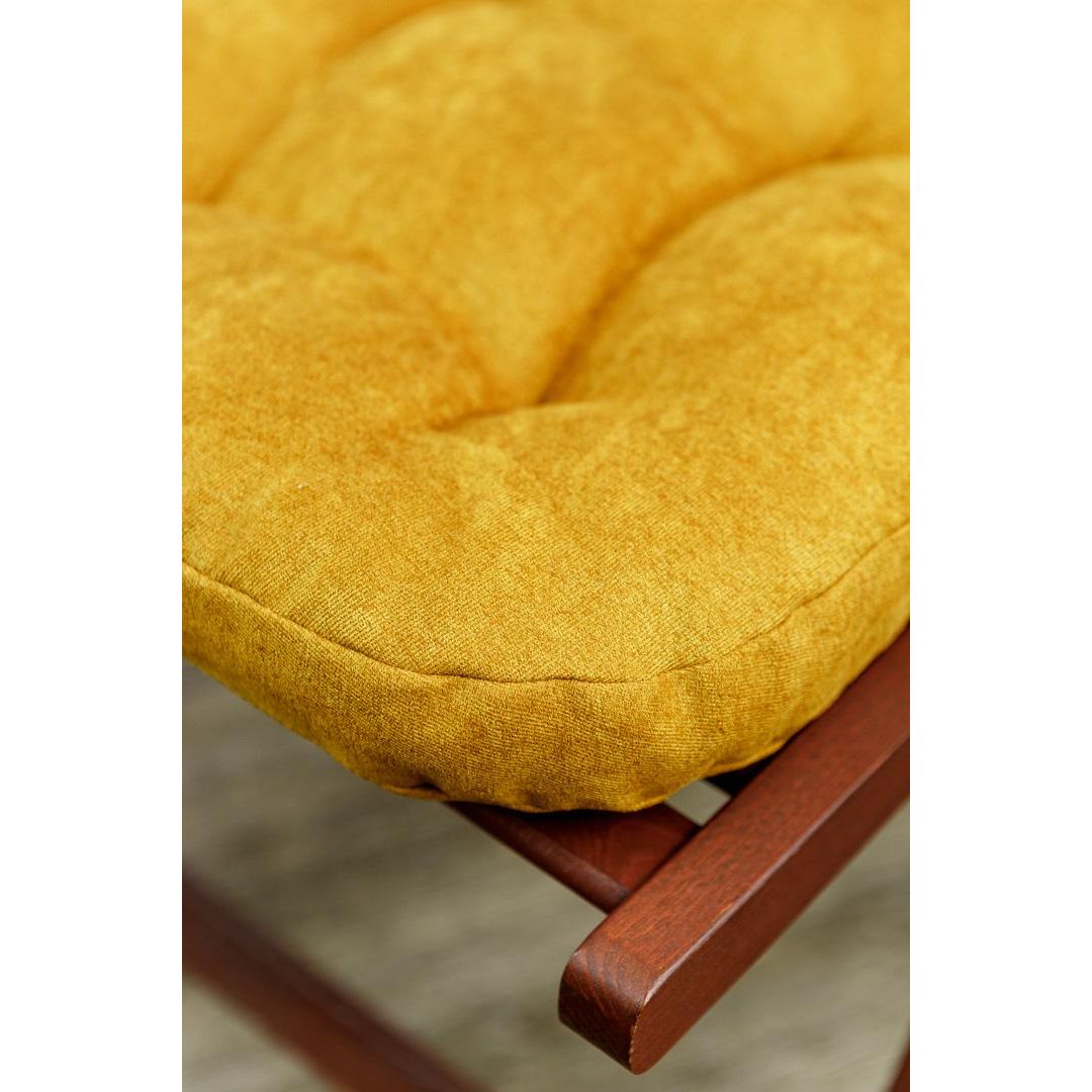 Подушка для стільця Прованс Luis 40х40 см гірчична (33798) - фото 3