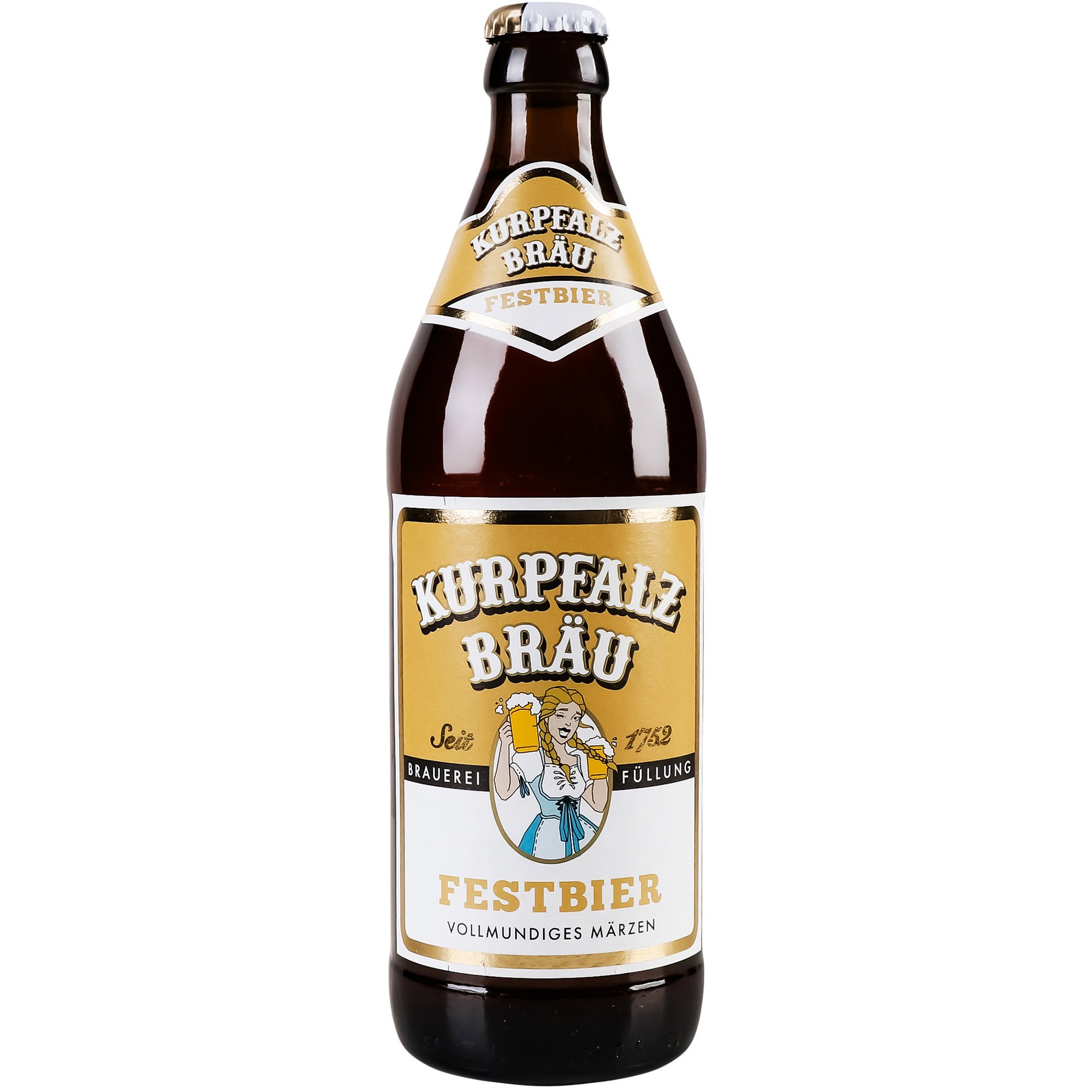 Пиво Kurpfalz Brau Festbier світле 5.8% 0.5 л - фото 1