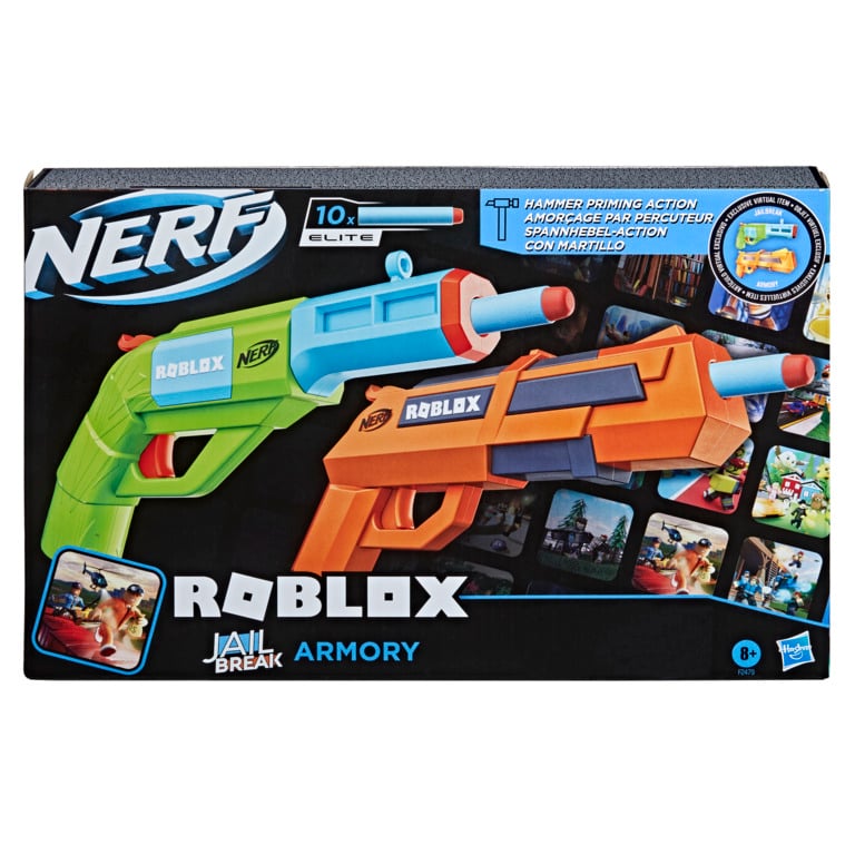Набор бластеров Hasbro Nerf Roblox Jailbreak Armory (F2479) - фото 7