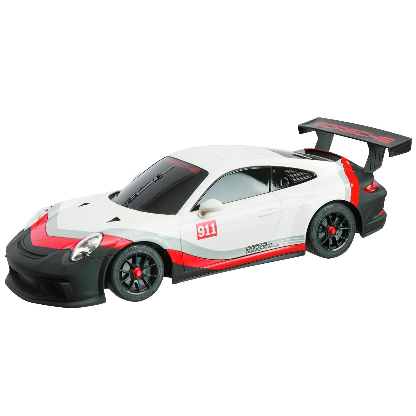 Автомодель на радиоуправлении Mondo Porsche 911 Gt3 Cup 2020 R/C 1:18 белый (63535) - фото 1