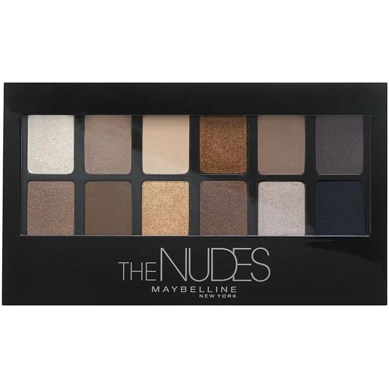 Палитра теней для век Maybelline New York The Nudes 12 шт. 9.6 г (B2913200) - фото 1