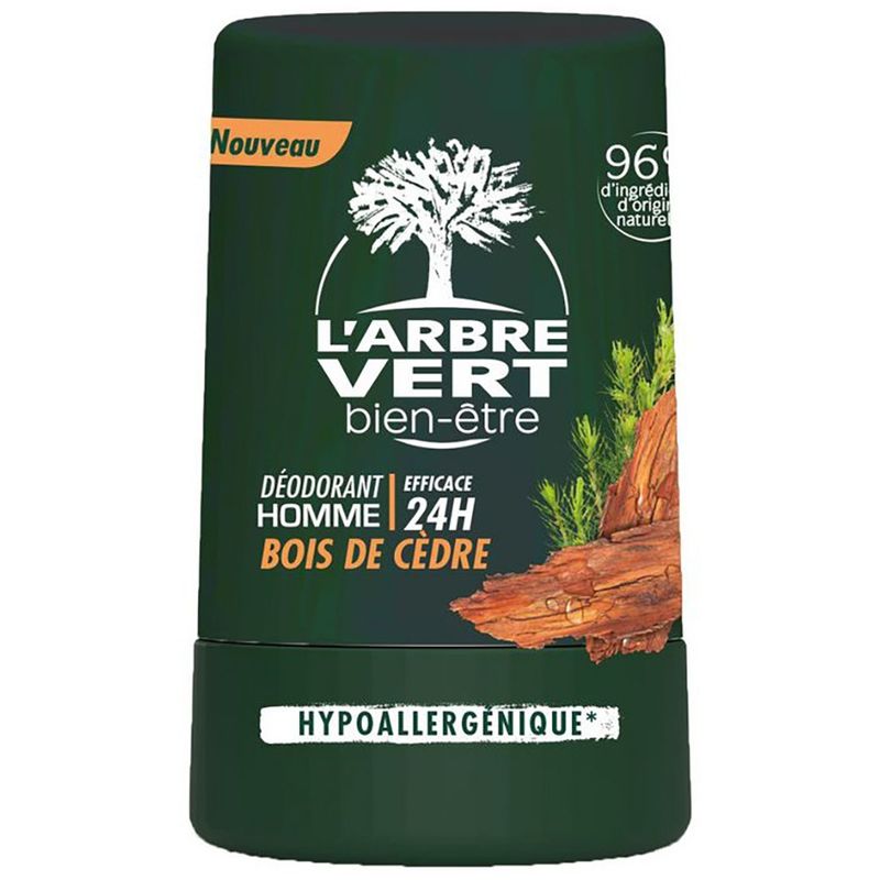 Дезодорант для мужчин L'Arbre Vert с кедром 50 мл - фото 1