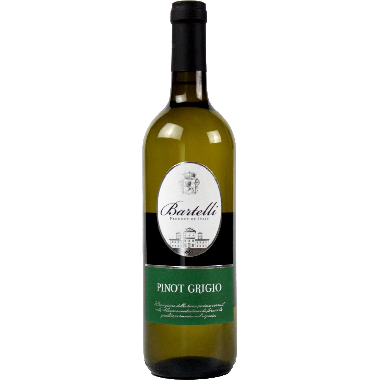 Вино Bartelli Pinot Grigio IGT Puglia біле сухе 0.75 л - фото 1