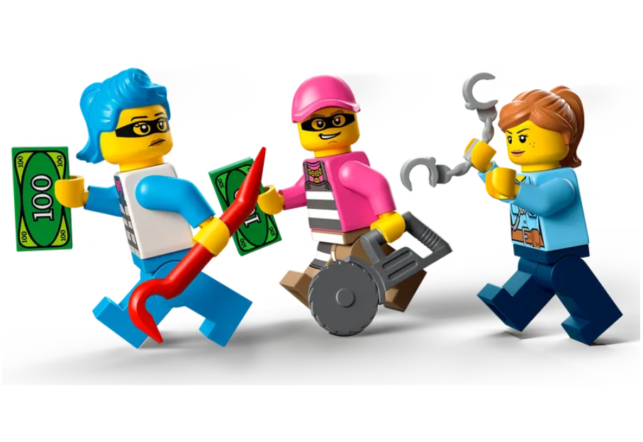 Конструктор LEGO City Погоня полиции за грузовиком с мороженым, 317 деталей (60314) - фото 7