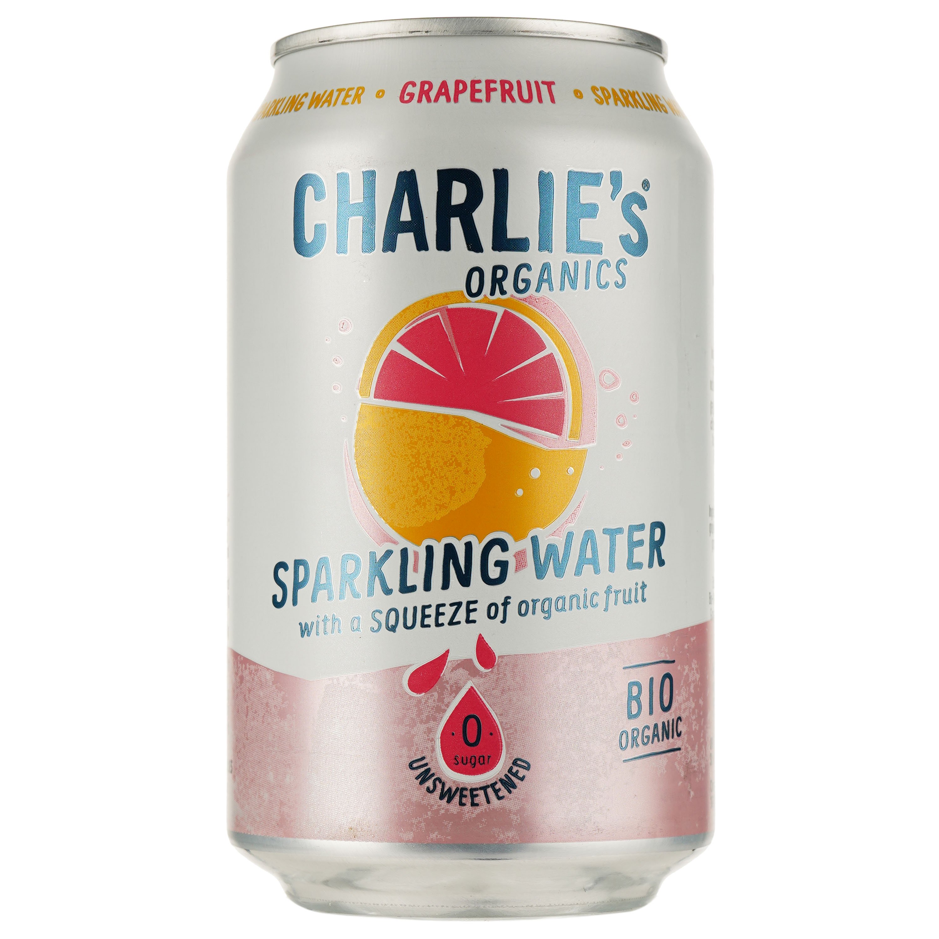Минеральная вода Charlie's с соком грейпфрута газированная ж/б 0.33 л (863546) - фото 1