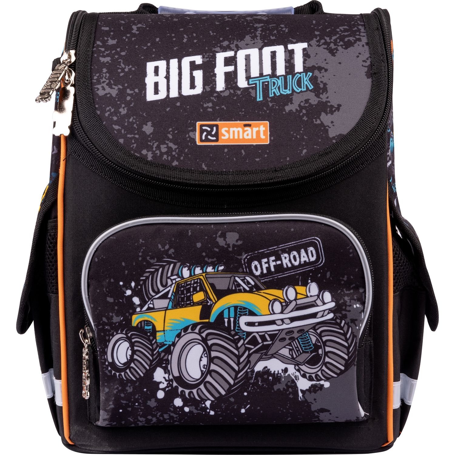 Рюкзак шкільний каркасний Smart PG-11 Big Foot, черный (559009) - фото 1