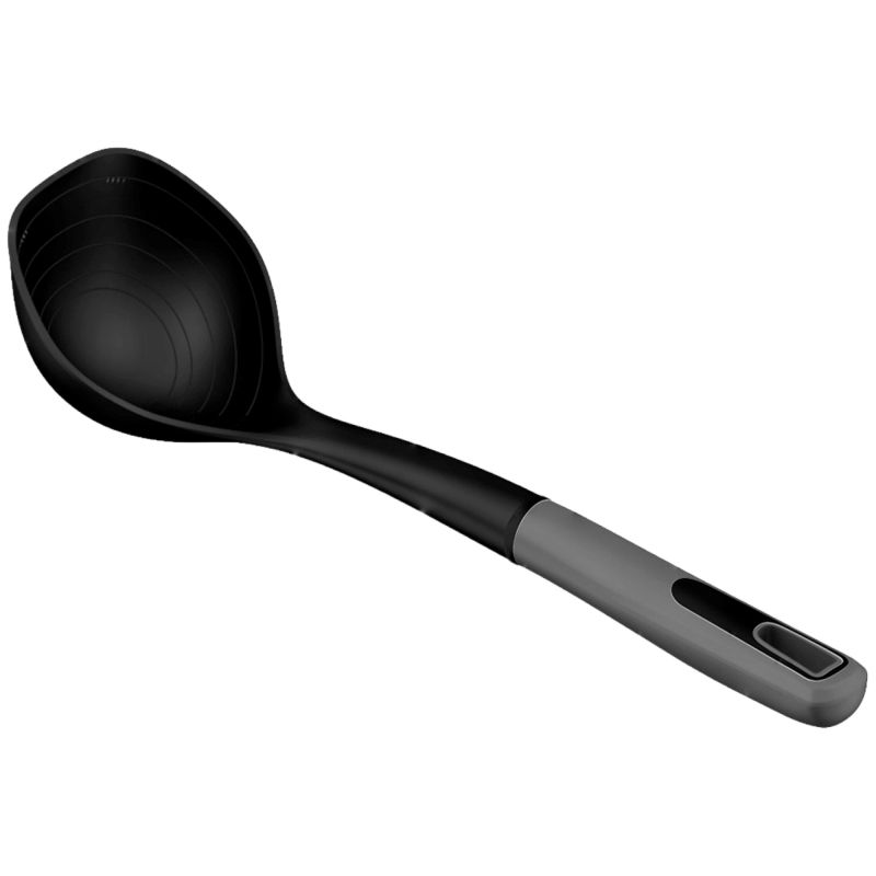 Photos - Spatula / Slotted Spoon / Tongs Krauff Ополоник  Werkzeug, 9х32 см, чорний  (29-298-009)