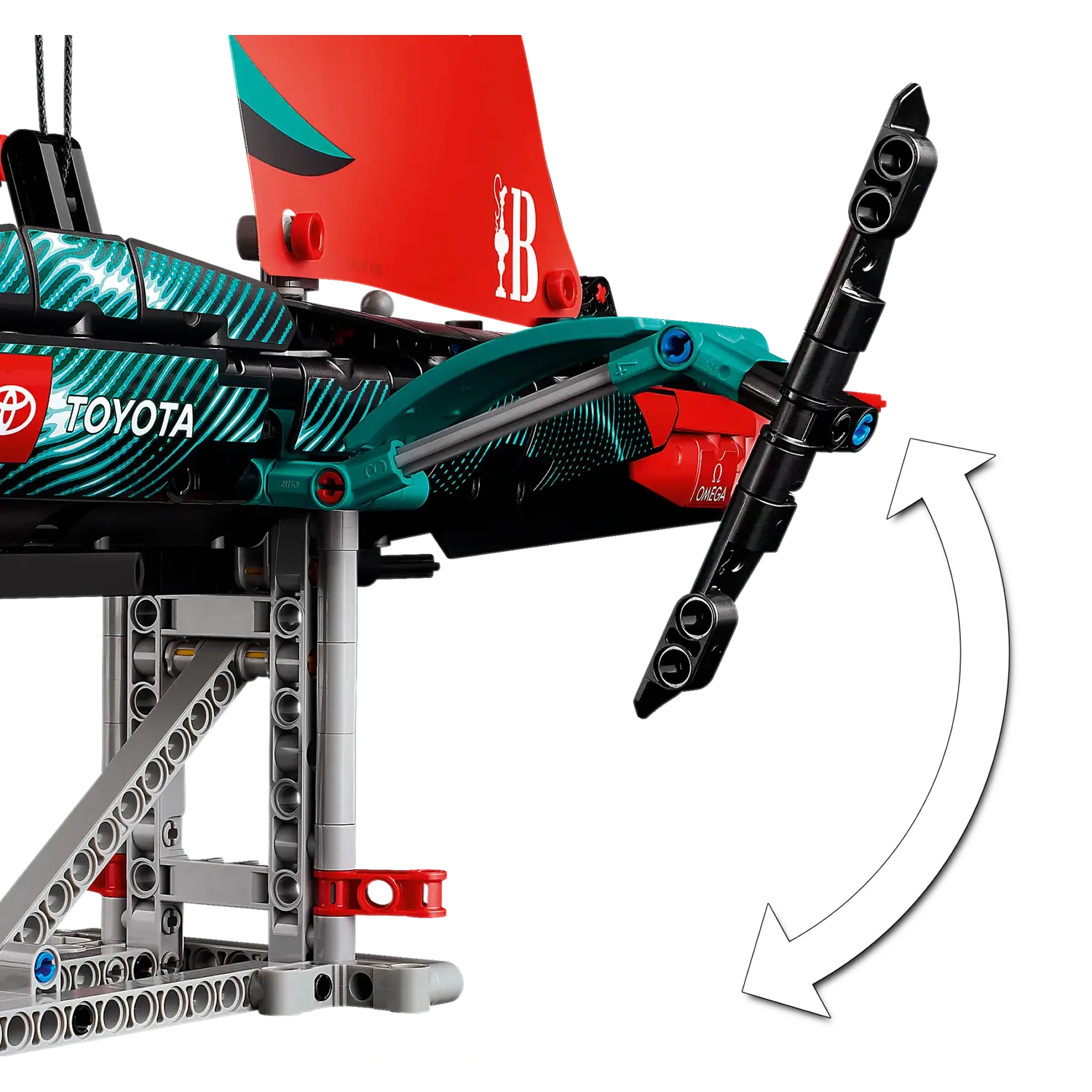 Конструктор LEGO Technic Яхта Emirates Team New Zealand AC75 962 детали (42174) - фото 10