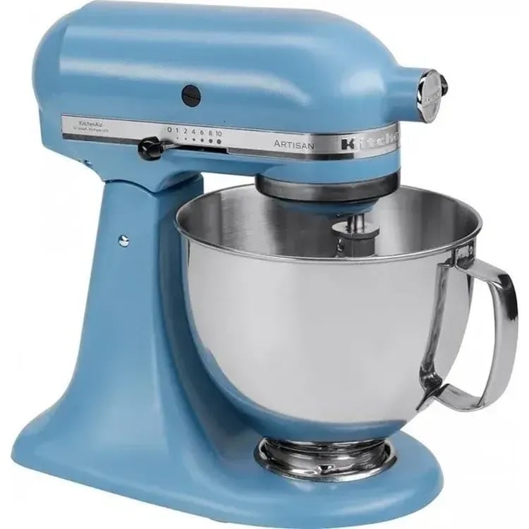 Планетарний міксер KitchenAid Artisan 4.8 л оксамитово-блакитний (5KSM175PSEVB) - фото 2