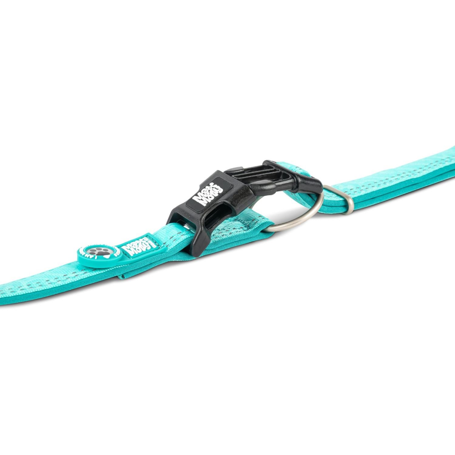 Нашийник для собак Max & Molly Smart ID Collar Matrix 2.0 Turquoise S 28-45x2 см - фото 2