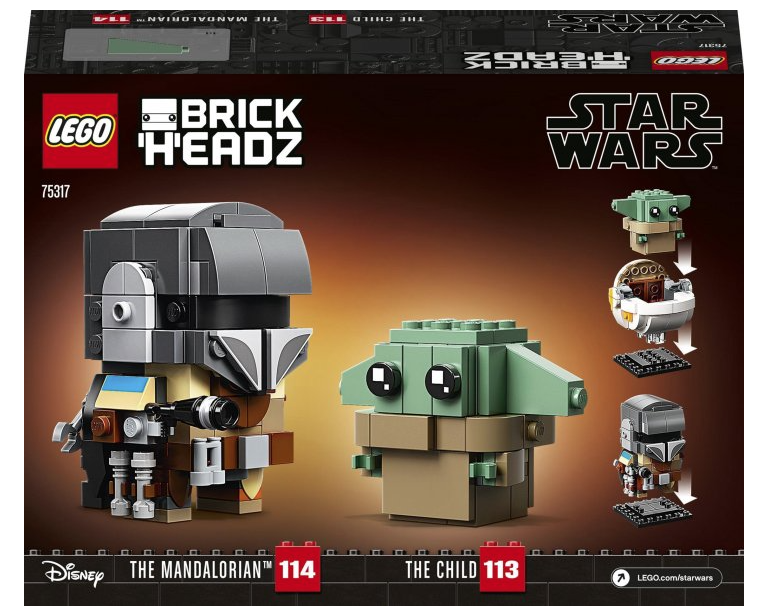 Конструктор LEGO Star Wars Мандалорець і малюк 295 деталей (75317) - фото 2