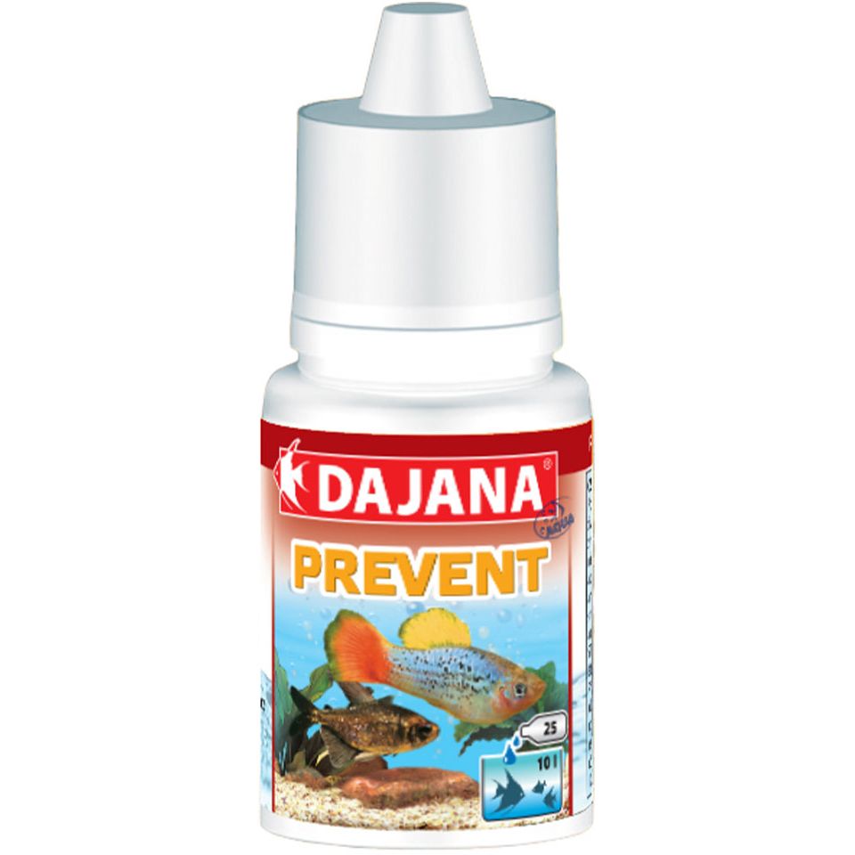 Средство для дезинфекции аквариумной воды Dajana Prevent 20 мл - фото 1