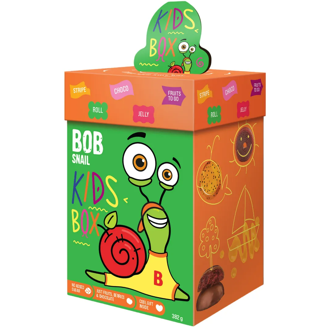 Набор сладостей Bob Snail Детский бокс, с игрушкой и квестом, 382 г - фото 2