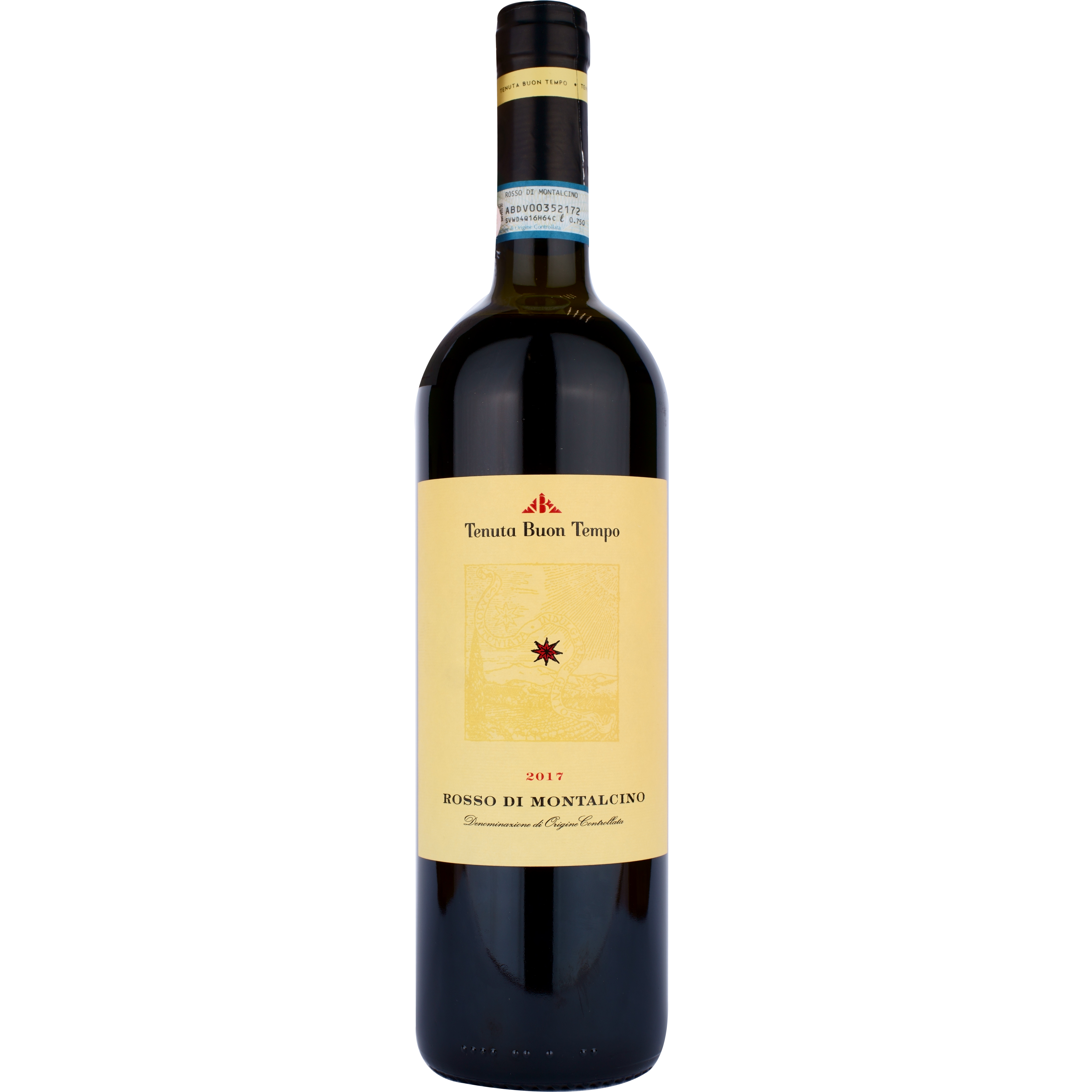 Вино Tenuta Buon Tempo Rosso di Montalcino DOC красное, сухое, 14% 0,75 л - фото 1