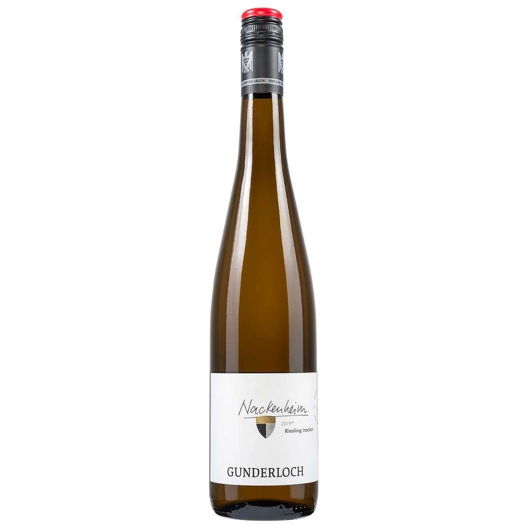 Вино Gunderloch Riesling Trocken Nackenheim QbA, белое, сухое, 0,75 л - фото 1