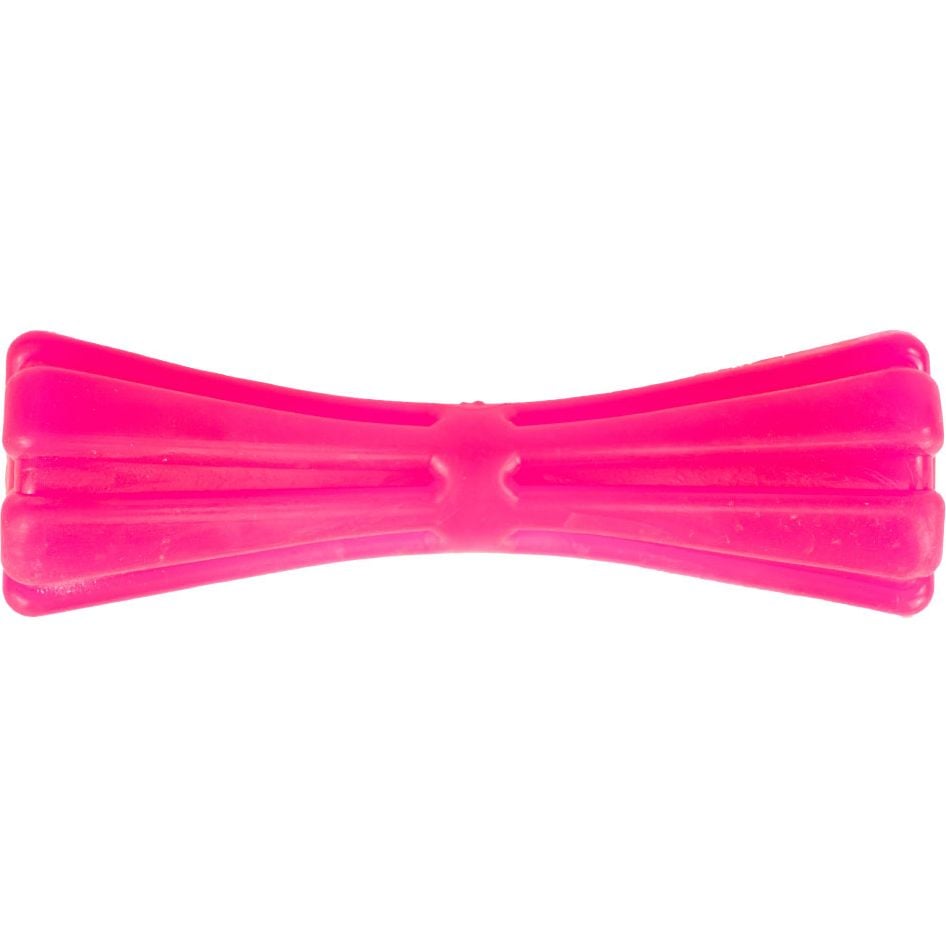 Іграшка для собак Agility гантель 8 см рожева - фото 1