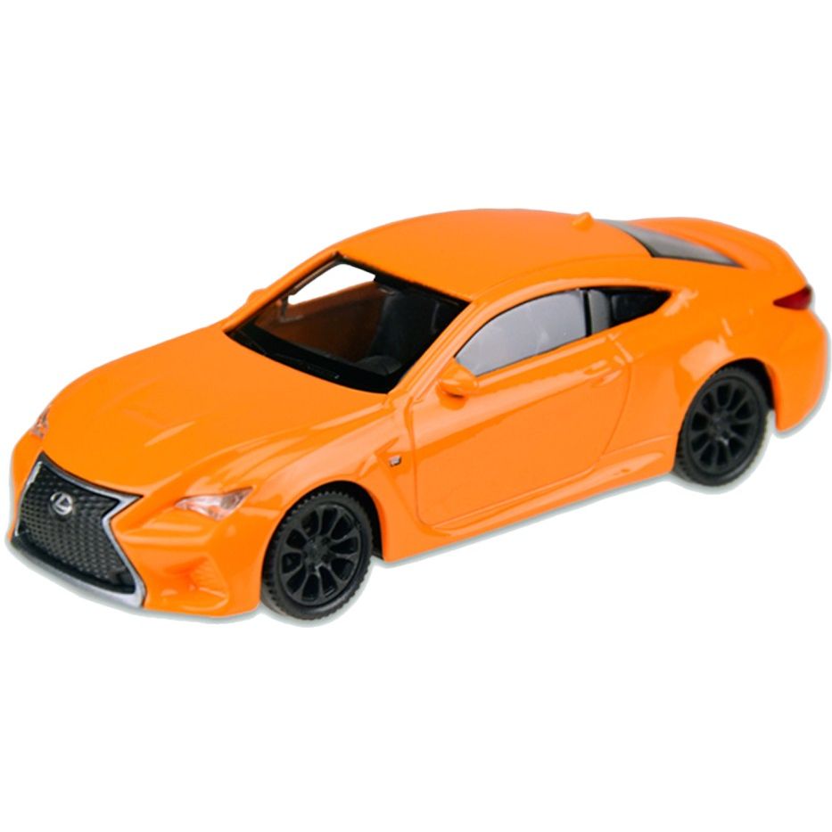 Машина Металлическая Lexus Rc Welly 44050Cw Масштаб 1:43 Оранжевый - фото 1