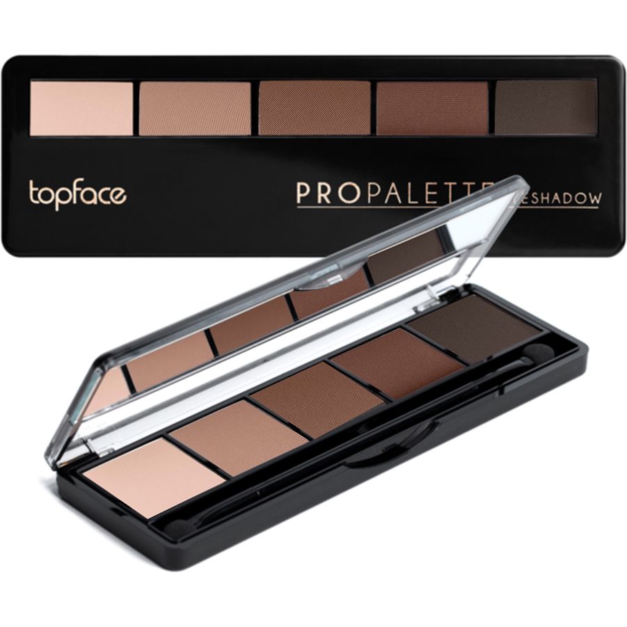 Палетка теней для век TopFace Pro Palette Eyeshadow PT501 тон 008 матово-шиммерные 9 г - фото 1