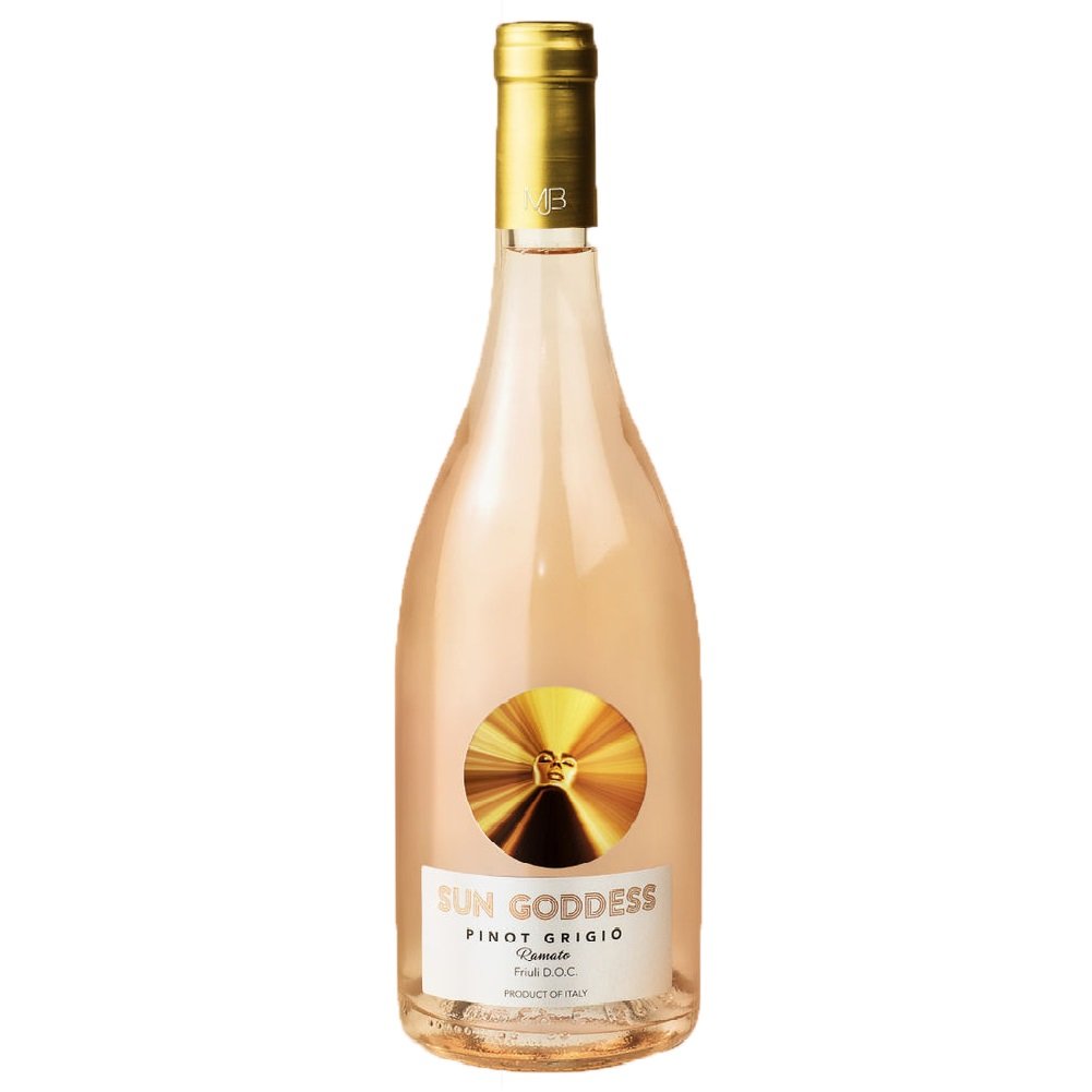 Вино Fantinel Sun Goddess Pinot Grigio Ramato, розовое, сухое, 12,5%, 0,75 л (8000019556307) - фото 1