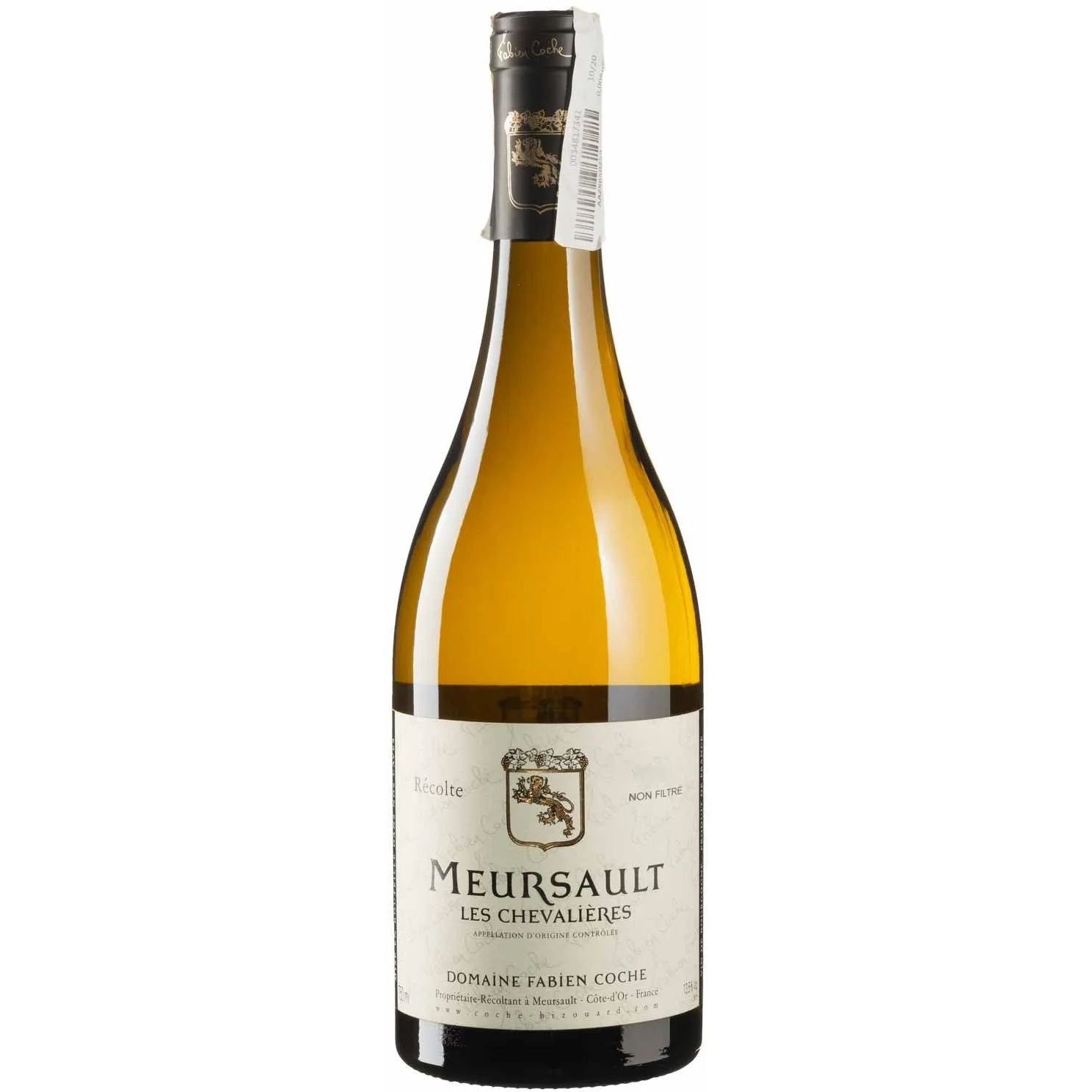 Вино Domaine Fabien Coche Meursault Les Chevalieres 2020, біле, сухе, 0,75 л - фото 1