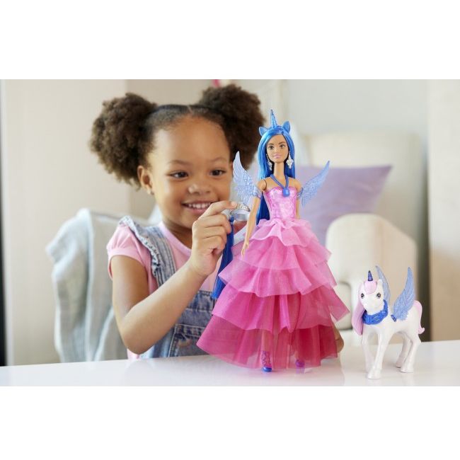 Лялька-алікорн Barbie Dreamtopia Дивовижний сапфір (HRR16) - фото 7