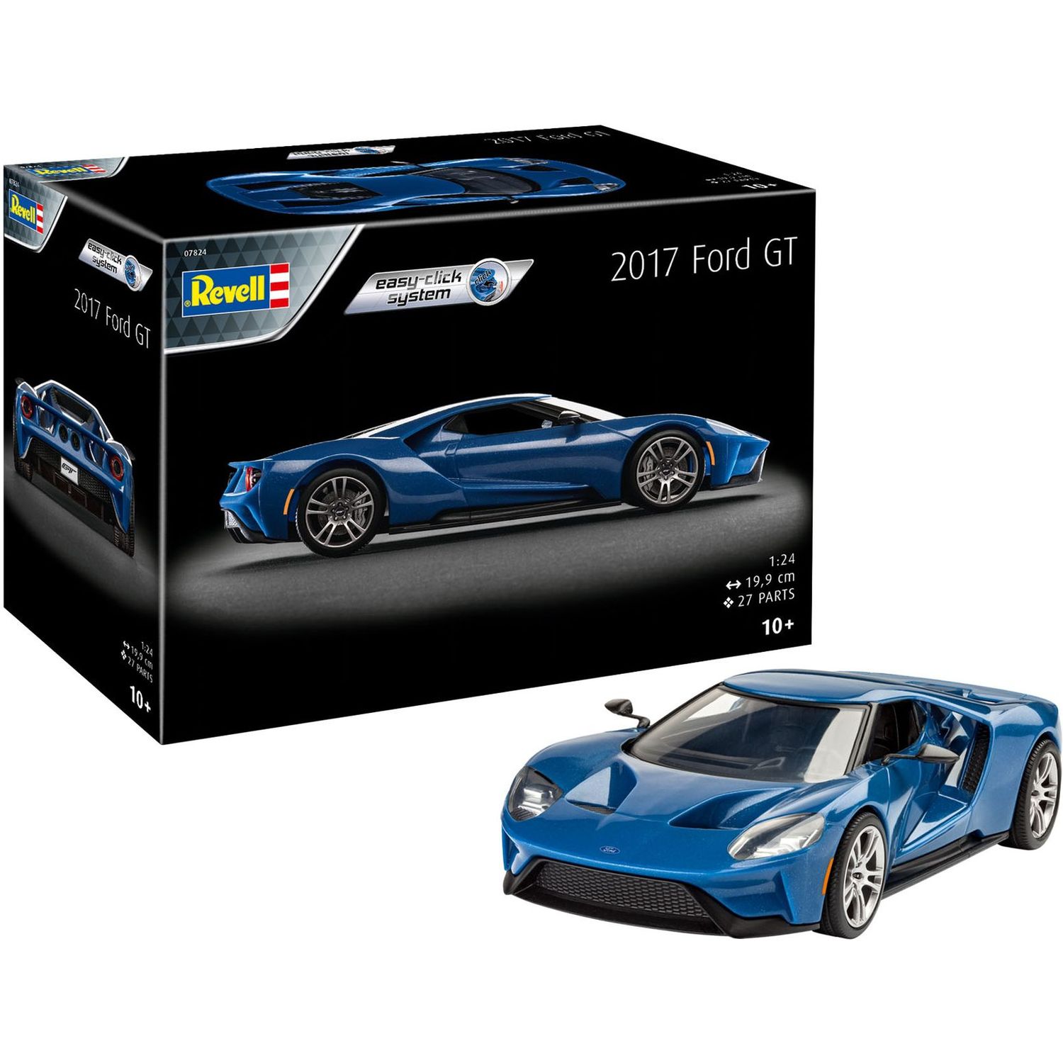 Збірна модель Revell Автомобіль Ford GT 2017 рівень 2, масштаб 1:24, 27 деталей (RVL-07824) - фото 2