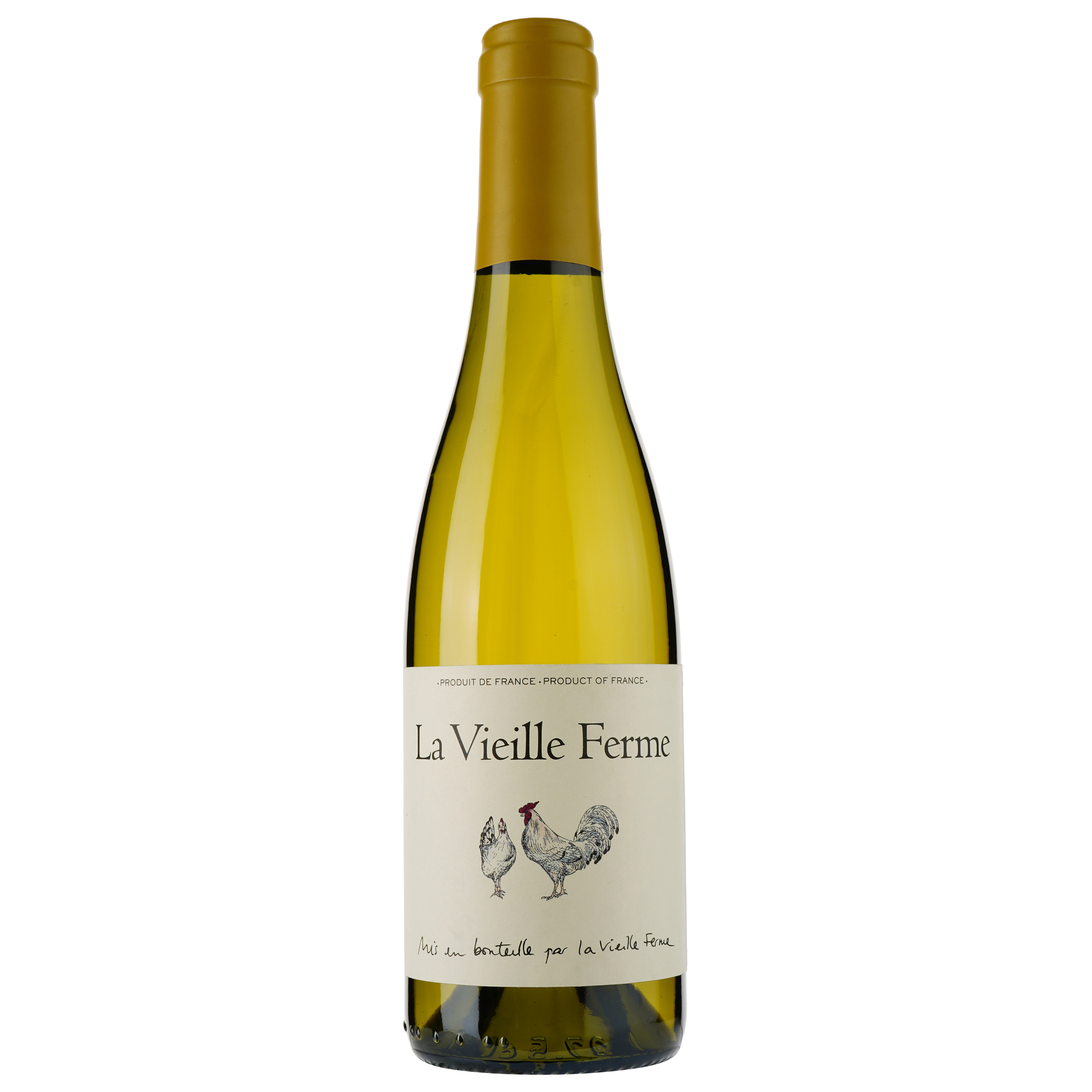 Вино La Vieille Ferme Perrin et Fils Blanc, белое, сухое, 0,375 л - фото 1