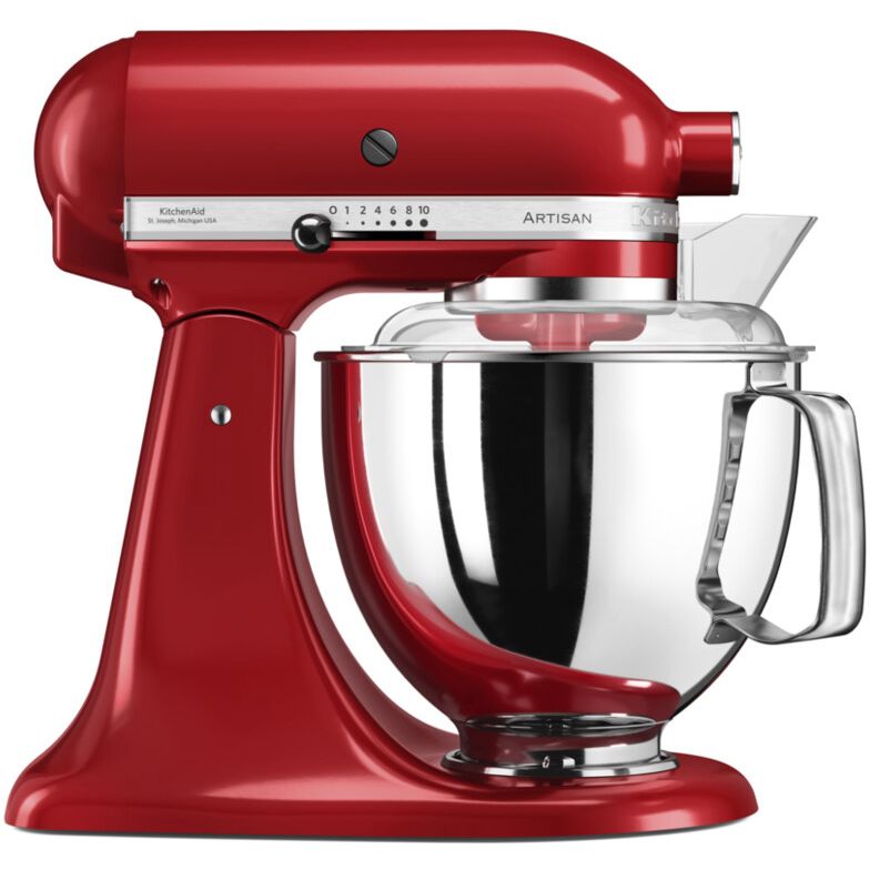 Планетарний міксер KitchenAid Artisan 4.8 л червоний (5KSM175PSEER) - фото 1