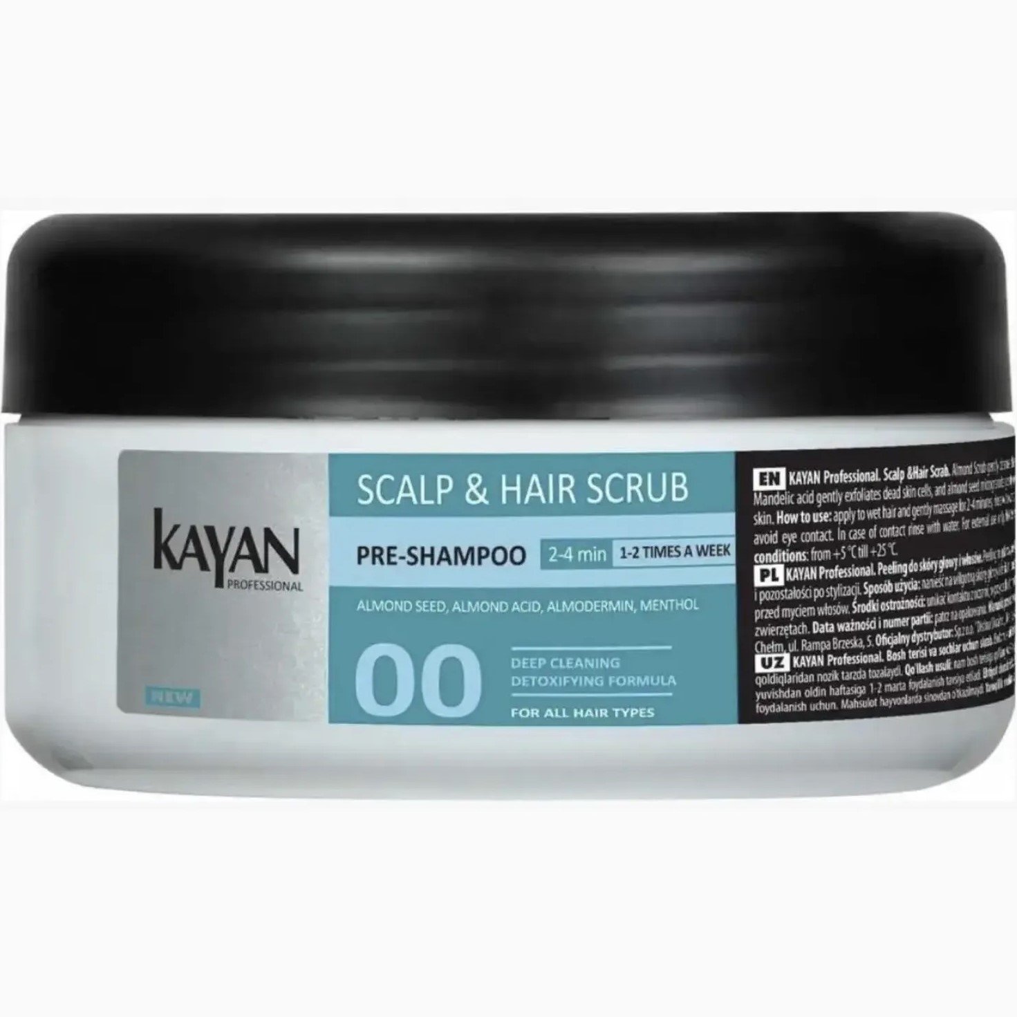 Скраб для шкіри голови та волосся Kayan Professional Scalp & Hair Scrub, 300 мл - фото 1